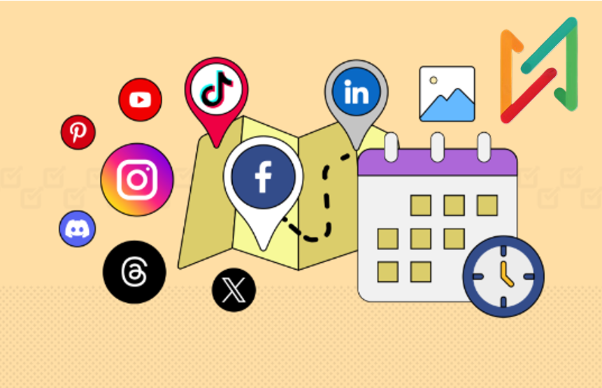Professionelle Social-Media-Posts