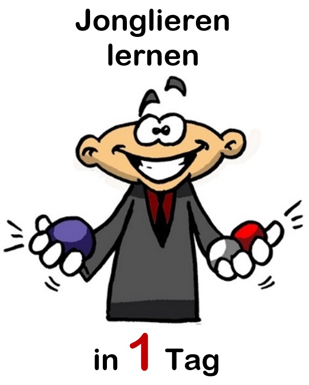 Jonglieren lernen an 1 Tag