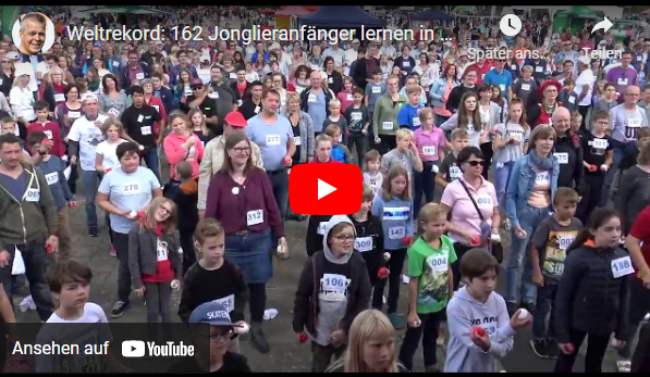 Weltrekord: 162 lernen in 20 Min.