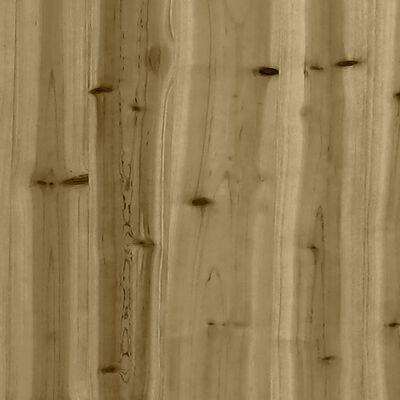 treated pine wood sample