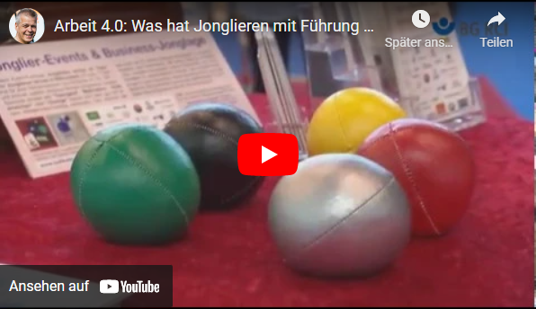 Jonglieren für Führungskräfte